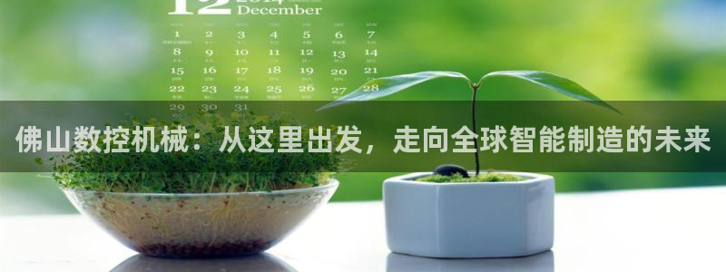 天富娱乐天辰娱乐:佛山数控机械:从这里出发,走向全球智能制造的未来